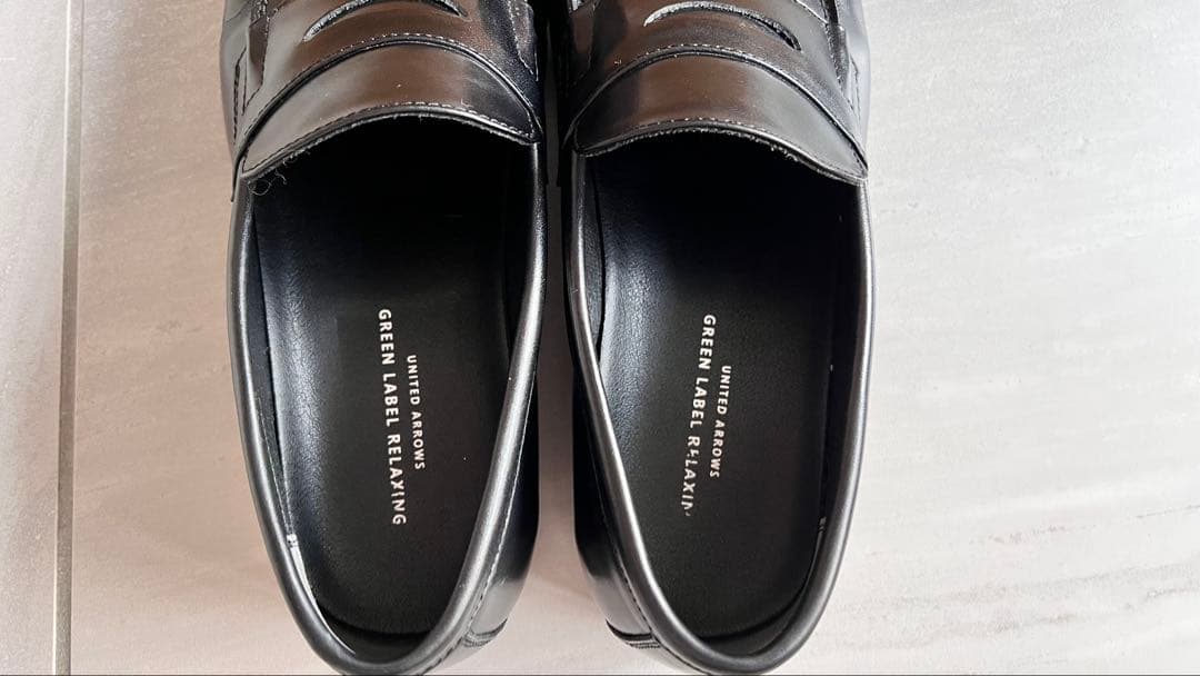 美品 green label relaxing レザー V3 ローファー 27 - メルカリ