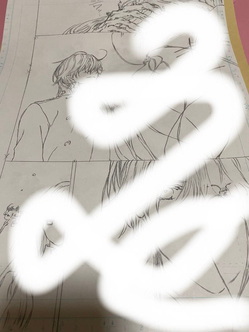 ヴァンパイア騎士原画展 限定 樋野まつり先生 直筆　原稿下絵 玖蘭枢 ヴァンパイア騎士」樋野まつり直筆の原稿下絵をプレゼント、原画展開催