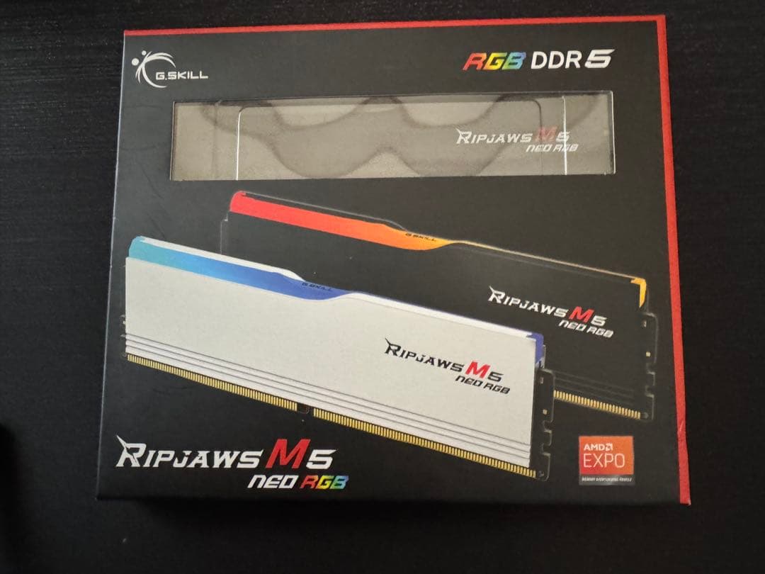 G.Skill Ripjaws M5 RGB DDR5 メモリ G.SKILL Ripjaws M5 RGB Series DDR5 RAM (Intel XMP 3.0) 32GB