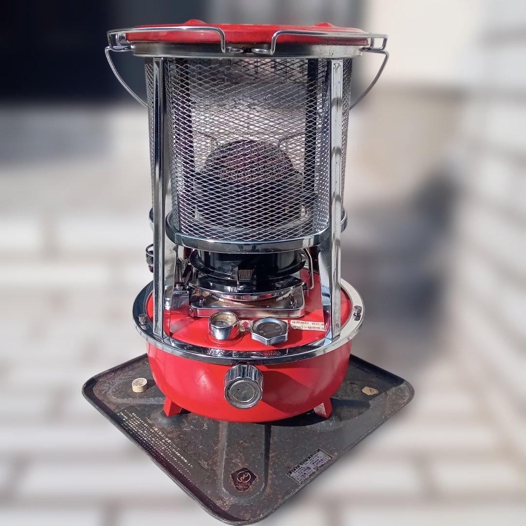 フジカ石油ストーブ（16） KSPー1 赤フジカ 優良品昭和レトロ 反射
