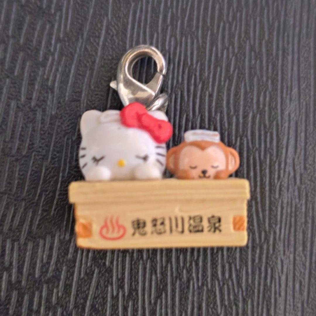 ご当地キティ 鬼怒川温泉 限定 栃木 日光 ファスナーマスコット（中古