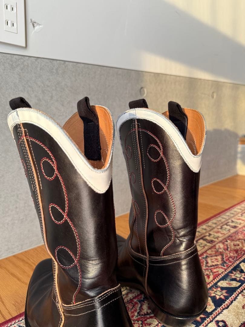 カスタム Cowboy boots CLINCH同楦 茶芯 ホースハイド - メルカリ