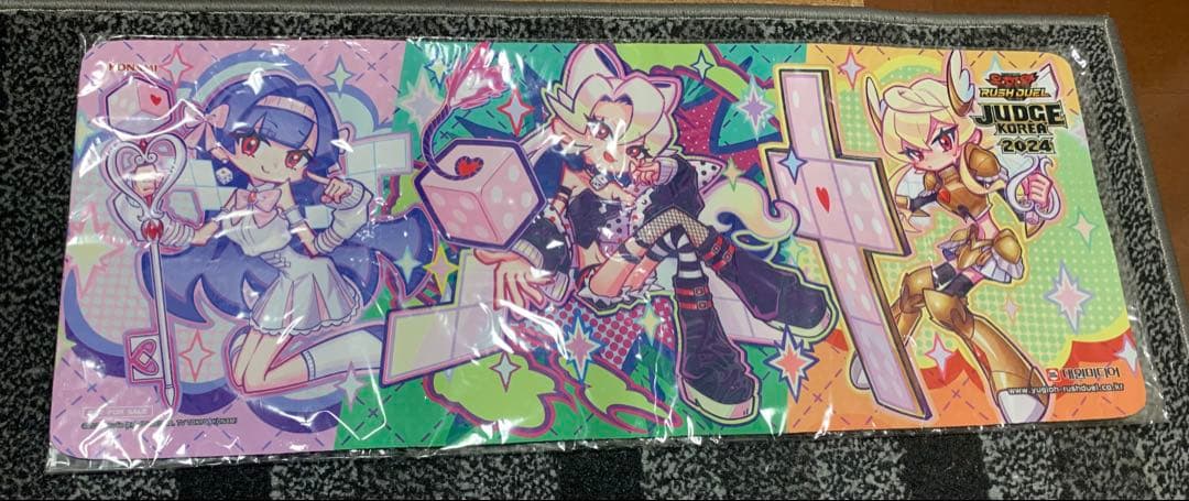 遊戯王 ラッシュデュエル ダイスマイト JUDGE プレイマット 未開封