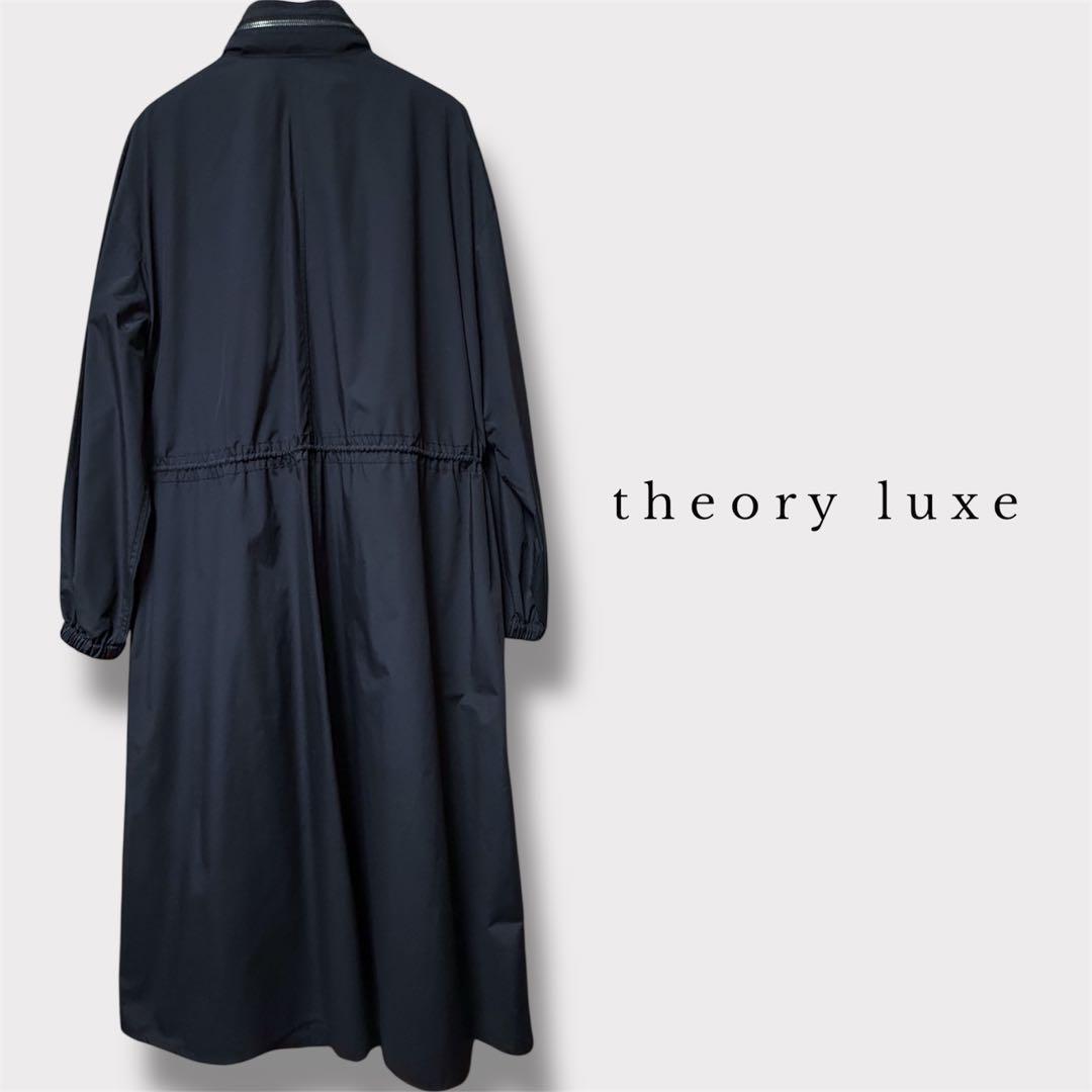 新品☆セオリーリュクス☆スプリングコート ライトアウター（ブラック