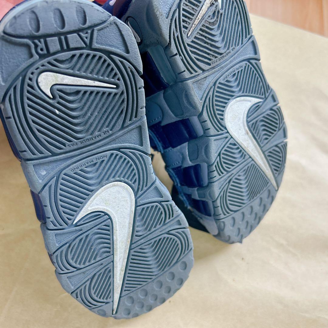 NIKE エアモア アップテンポ グレー 18.5cm