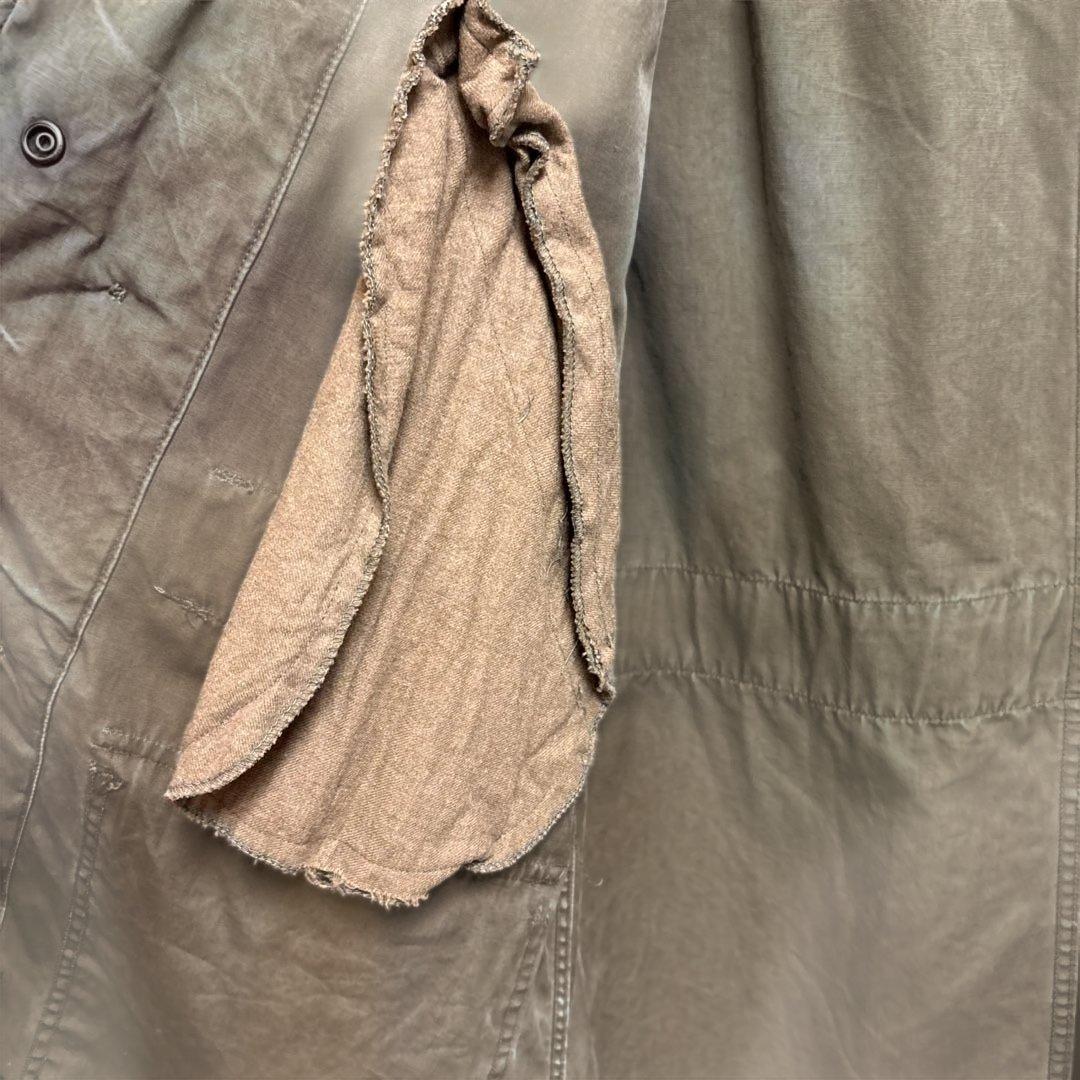 希少】US.ARMY 40s M47 アルミジップ モッズコート S - メルカリ