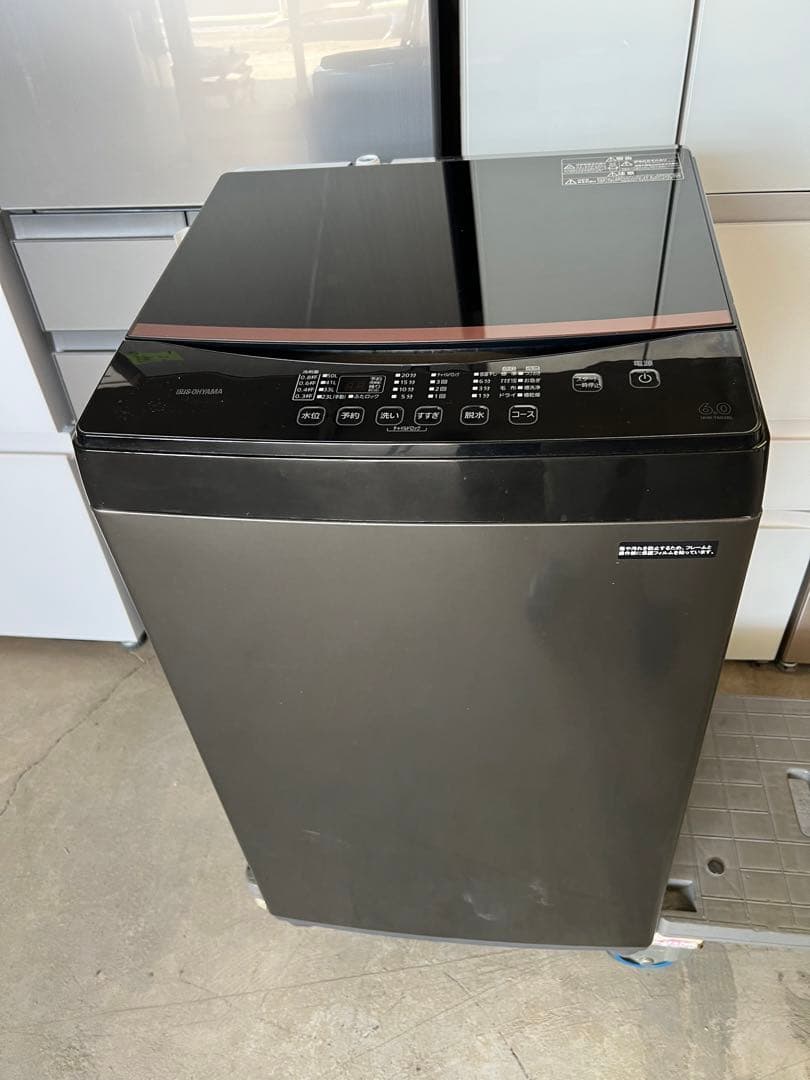 高年式】2021年式 6kg アイリスオーヤマ IAW-T603BL