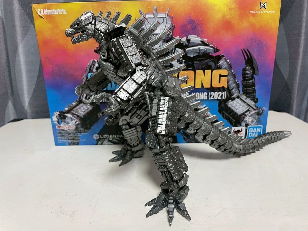 ゴジラ2021&メカゴジラ2021 SH.モンスターアーツ【中古】箱いたみ