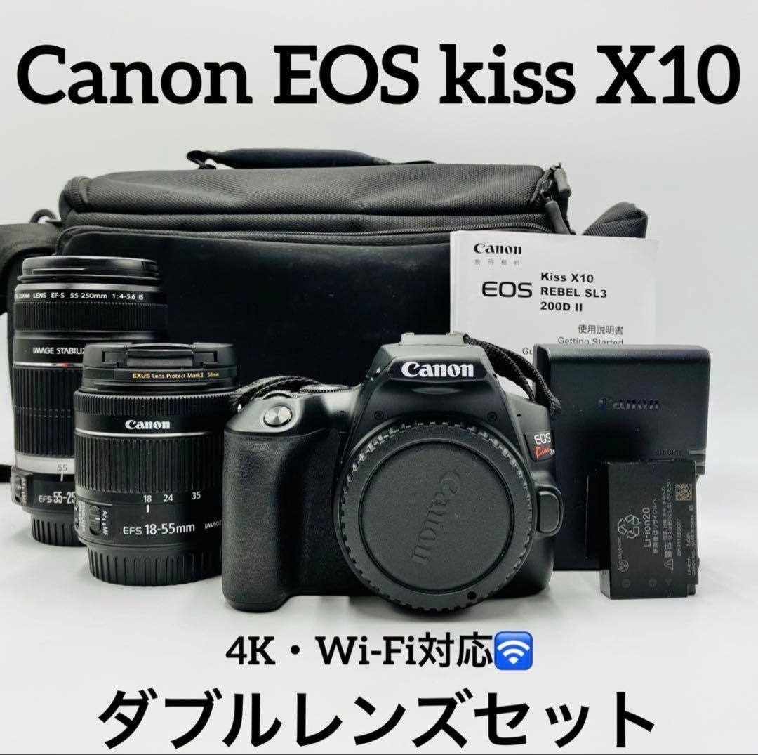 【美品】Canon EOS kiss x10 ダブルズームレンズ camerart2nd-shop_canon-eos-