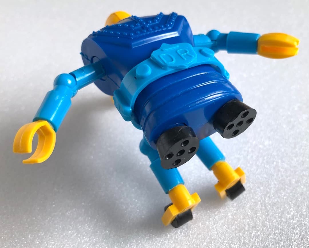 昭和レトロ☆ドライガー☆アオシマ ミニ合体マシン6号 中古 マッハ