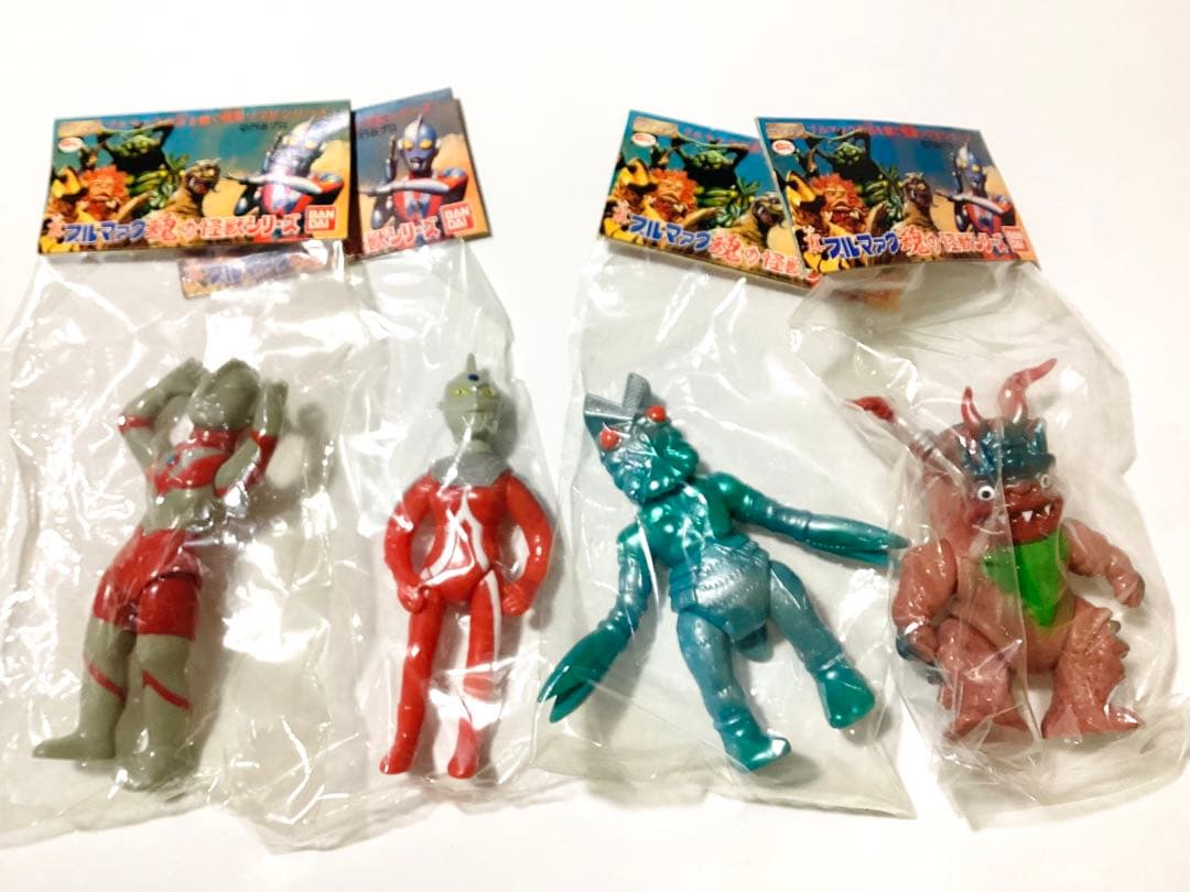 真ブルマァク 魂の怪獣シリーズ ソフビ4種 - メルカリ