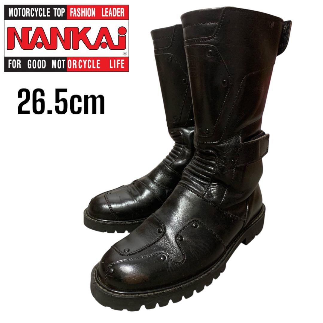 南海NANKAI RD 本革 ライディングバトルブーツ 26.5cm - メルカリ