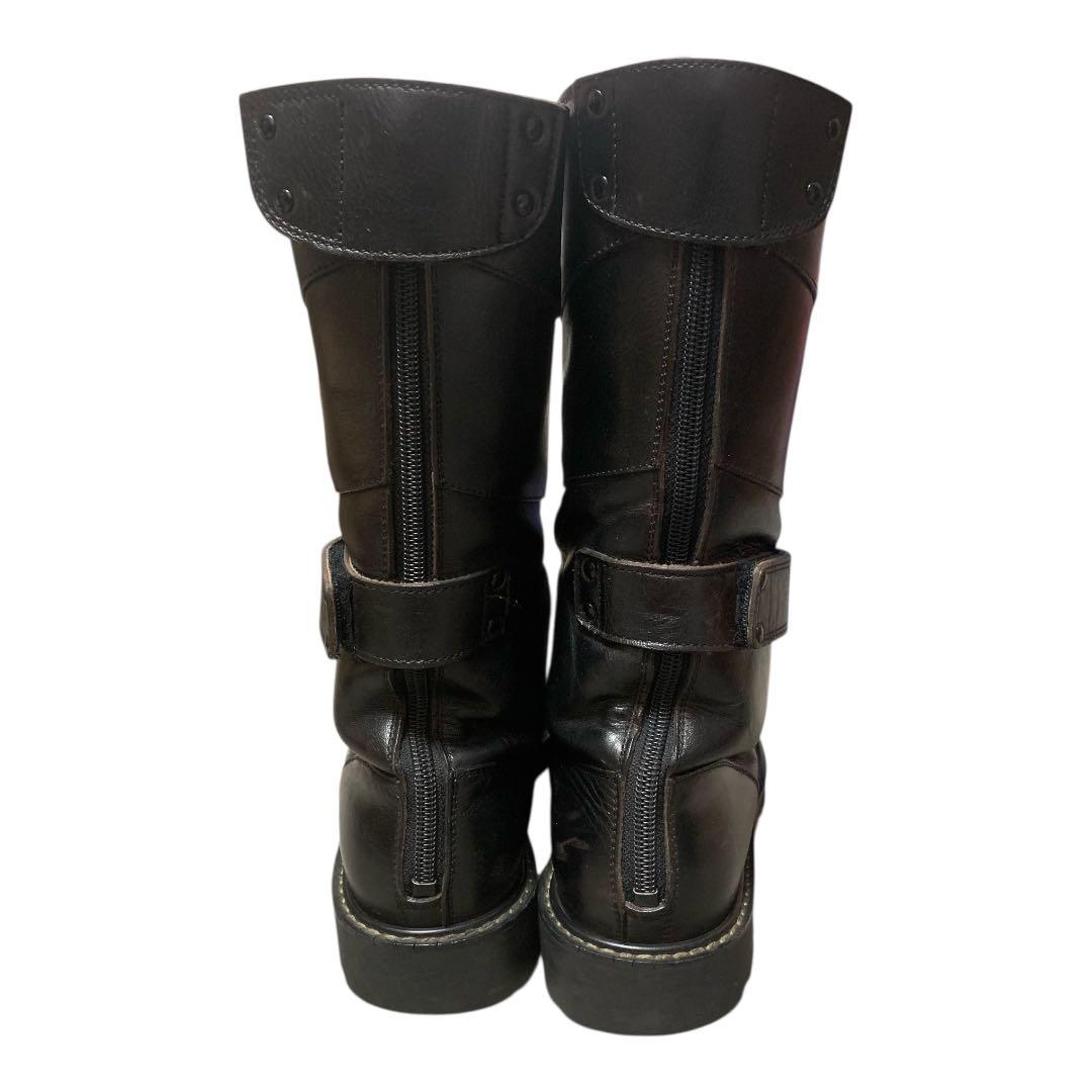 南海NANKAI RD 本革 ライディングバトルブーツ 26.5cm - メルカリ