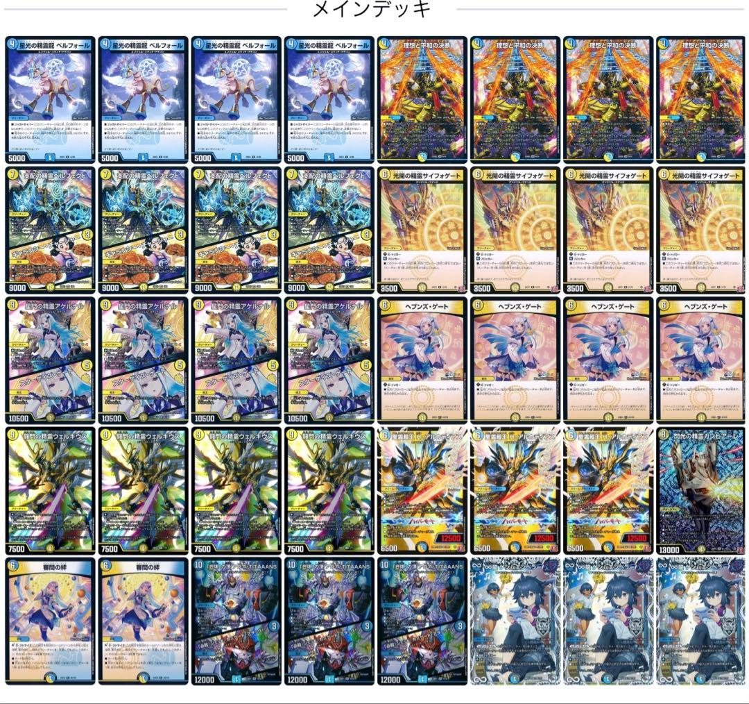 よ*ま様 【匿名配送】青白天門 デュエマ デッキ デッキ販売] 青白天門 販売ページ｜デュエマ通販｜高価買取も実施中