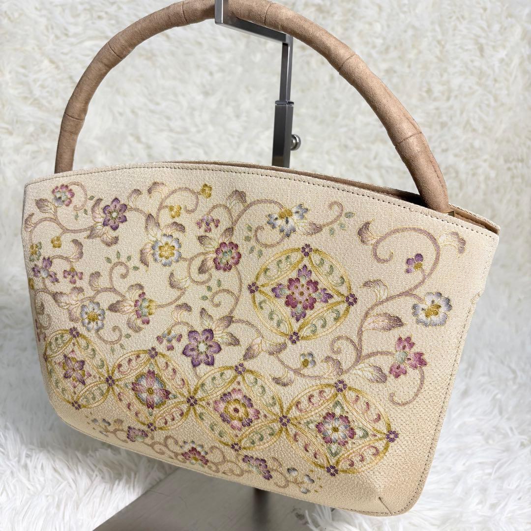 ☆美品☆OKAJIMA オカジマ ハンドバッグ 和装フォーマル 絹100% 高級 Amazon.co.jp: 京都 オカジマ OKAJIMA 日本製高級シルク ハンドバッグ