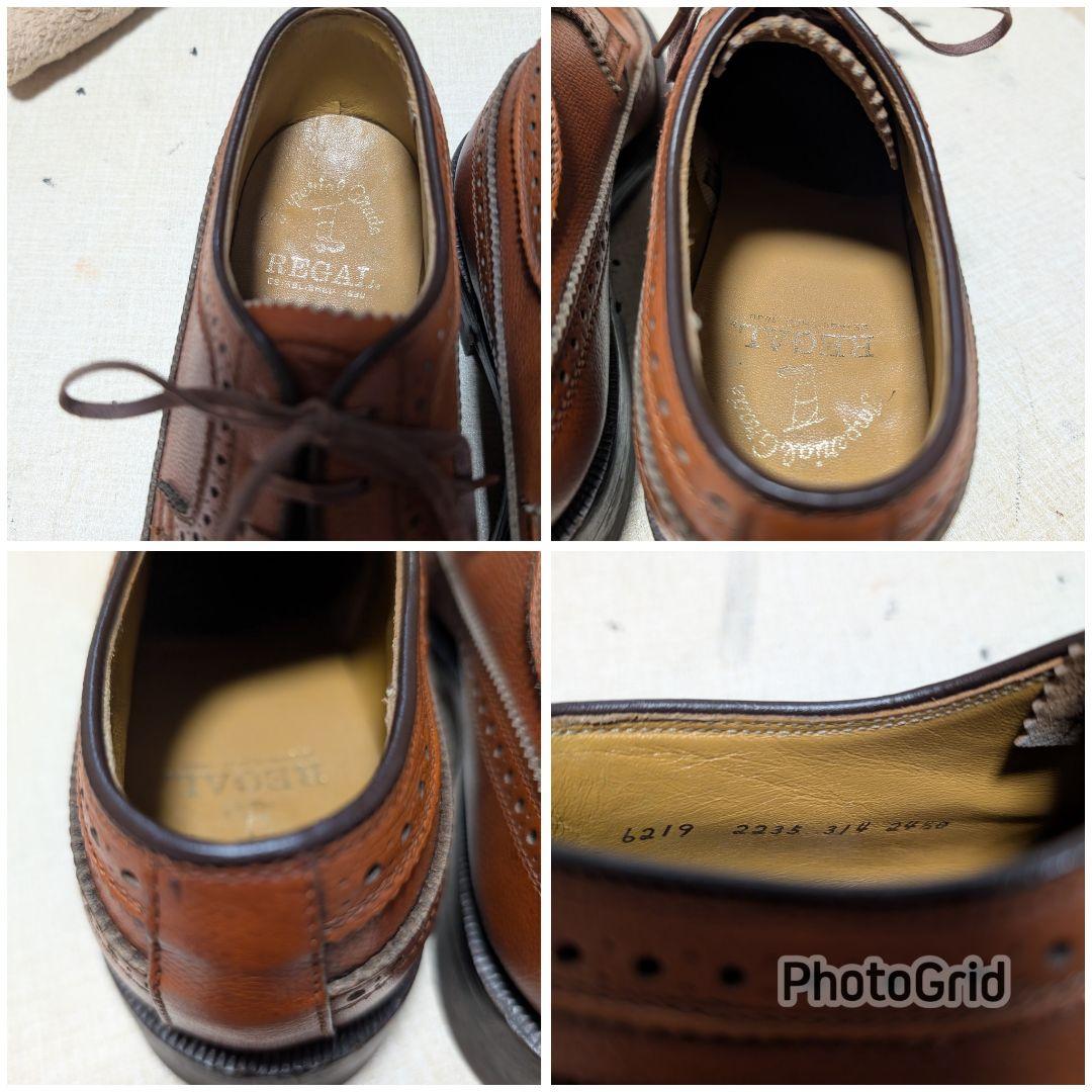 REGALインペリアル ウイングチップ 24.5EE