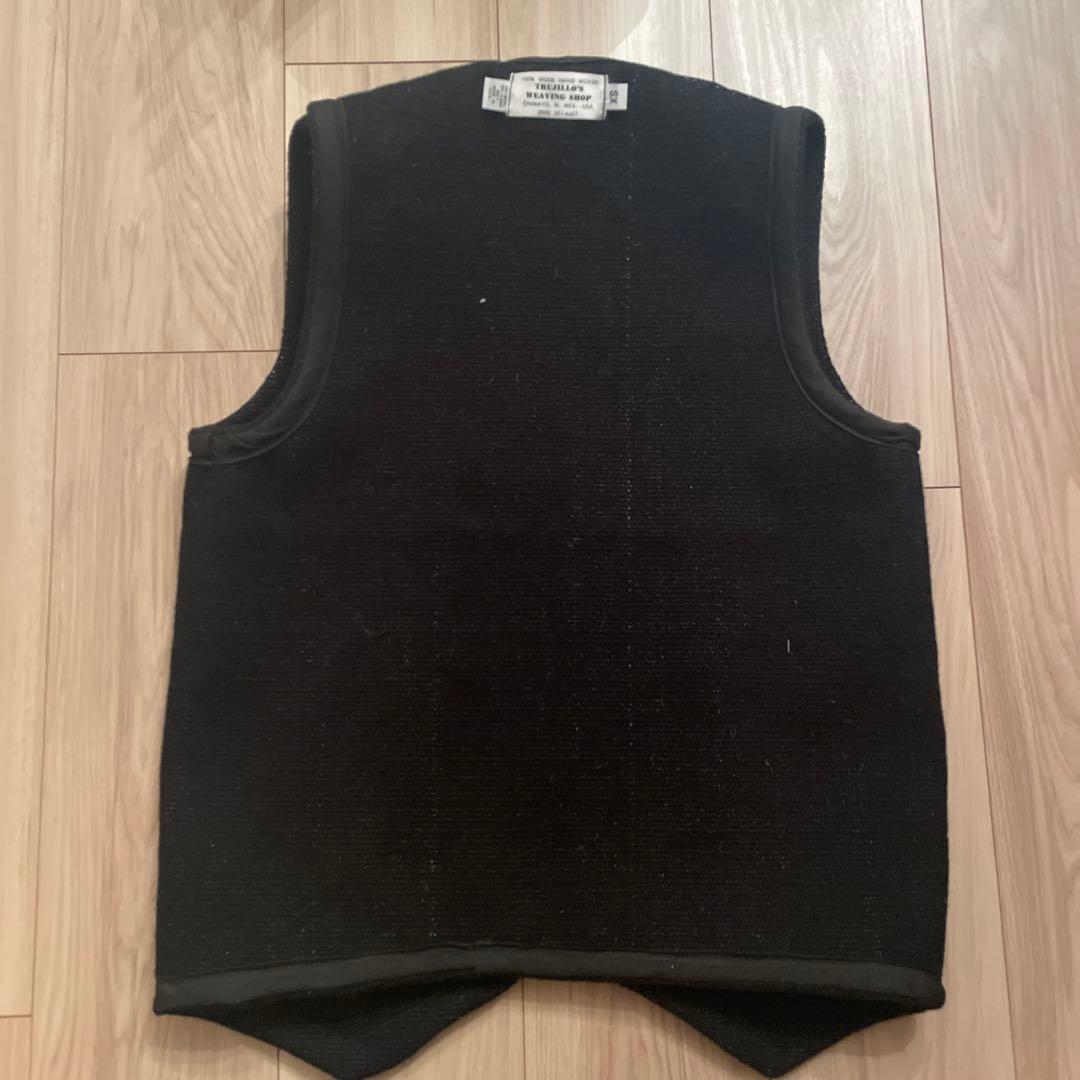 新品未使用 トルフィリオス TRUJILLO'S チマヨベスト 無地 ブラック