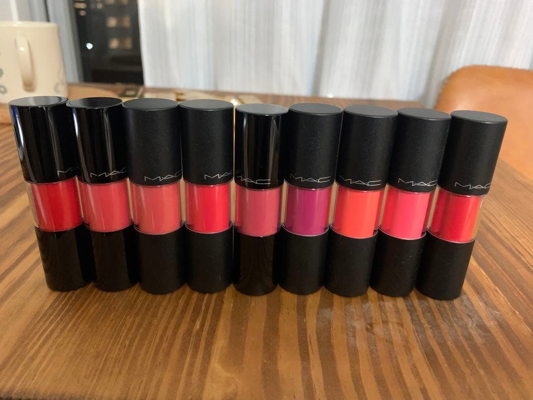 MAC パーシーカラーステイン　8本セット M・A・C / バーシーカラー バーニッシュ クリーム リップ ステインの