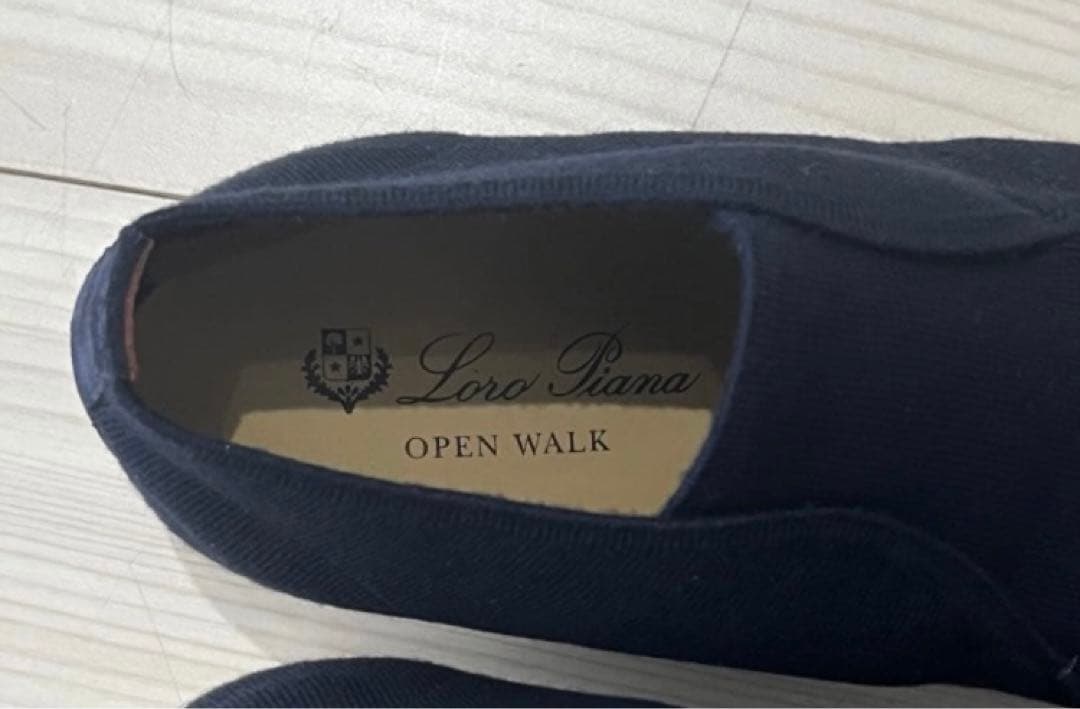 ◼︎ロロピアーナ Loro Piana 靴 ニットオープンウォーク 銀座店限定色