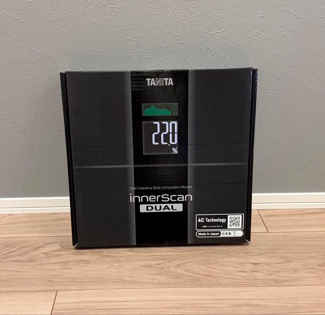 健康管理・計測計 TANITA innerscan DUAL RD-505-SV 体組成計 インナースキャンデュアル RD-505 | タニタオンラインショップ