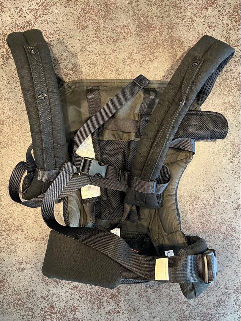 サンアンドビーチ 抱っこ紐 ブラックメッシュ