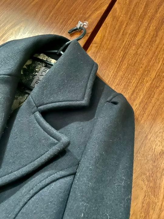 最終値下げ アウラアイラ 濃紺 ピーコート Pコート - メルカリ