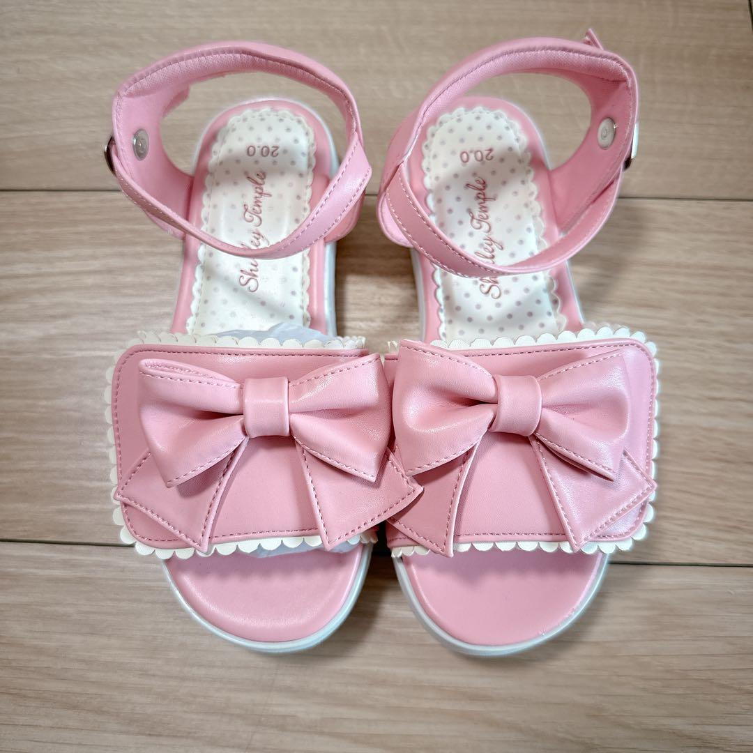 5足20cm シャーリーテンプル アナスイミニ サンダル 新品未使用