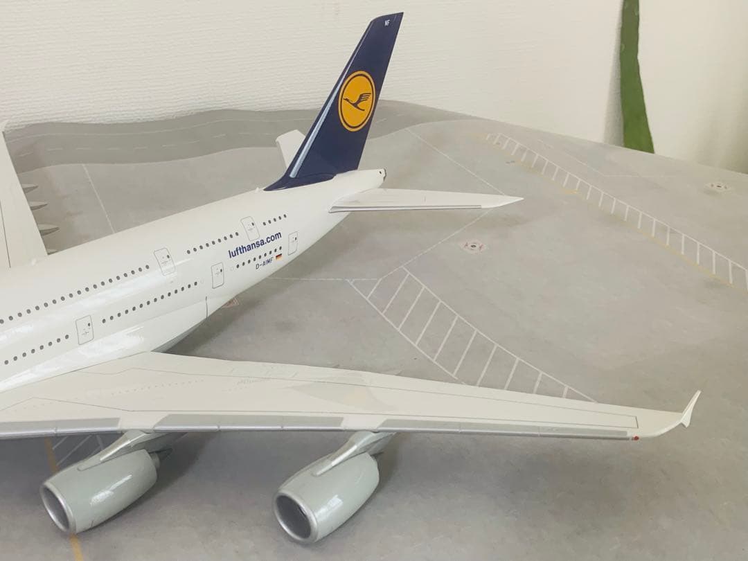 ヘルパ製1／200ルフトハンザ航空A380機完成品モデル