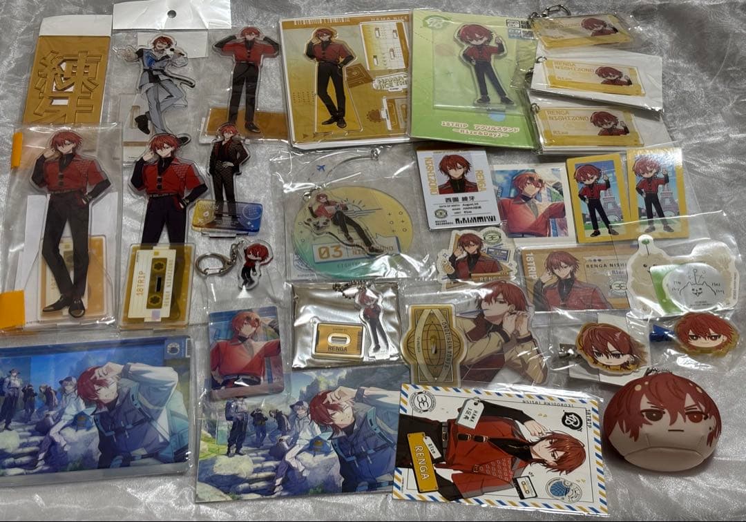 西園練牙 アクスタ ファンミ おまんじゅう ガチャ 西園練牙 アクスタ ファンミ おまんじゅう ガチャ 18TRIP エイトリ