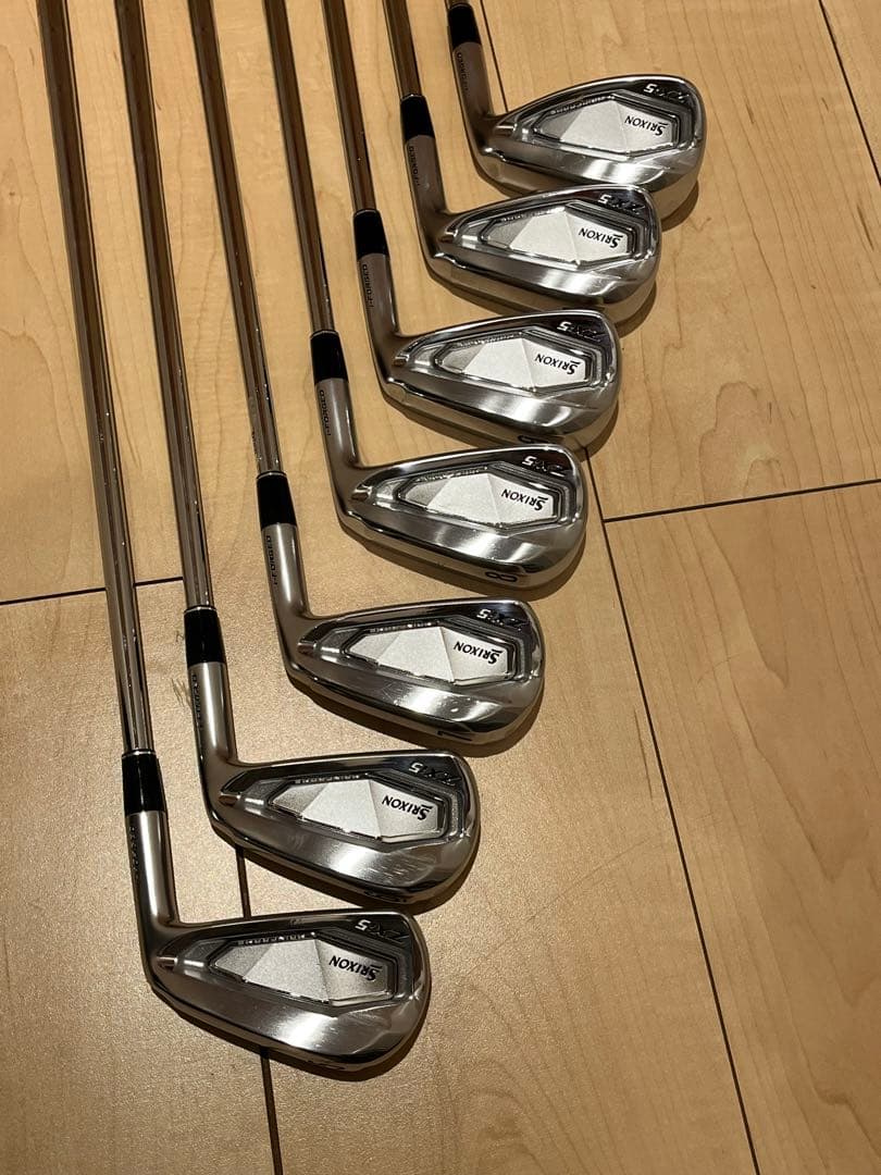 スリクソン ZXi5 5～A 7本セット モーダス105 美品 アイアンセット