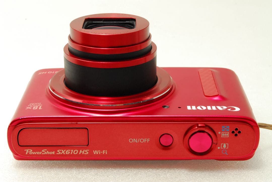 Canon PowerShot SX610HS ❤️スマホ転送 動作確認済 レッド - メルカリ