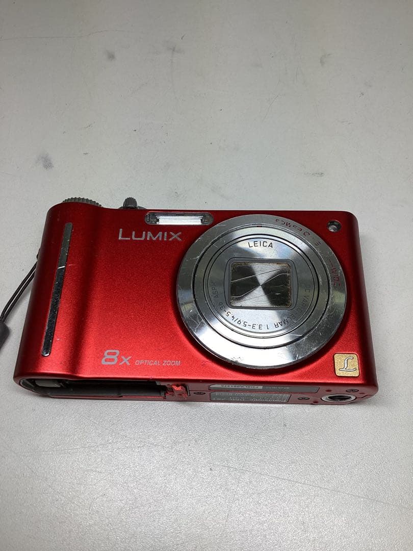 ジャンク Panasonic LUMIX DMC-ZX1 レッド 8倍ズーム - メルカリ