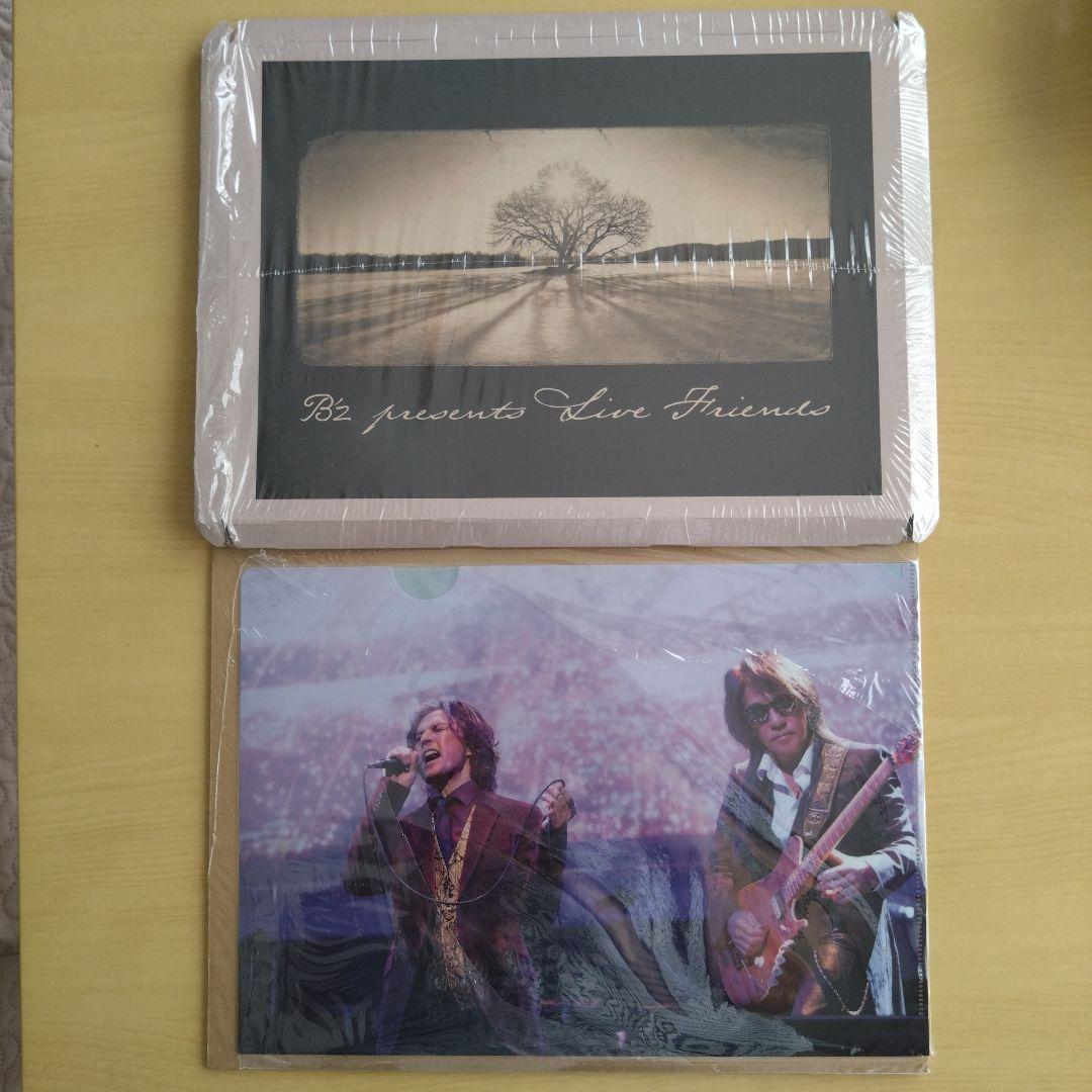 B'z presents LIVE FRIENDS クリアファイル、パッケージ - メルカリ