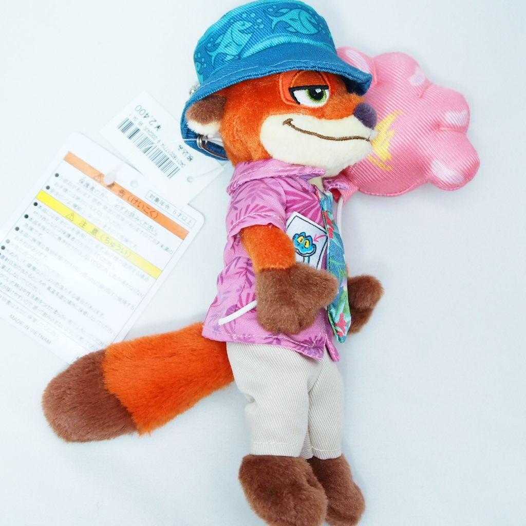 ズートピア ズートピア2 ニック ニック・ワイルド ぬいぐるみバッジ