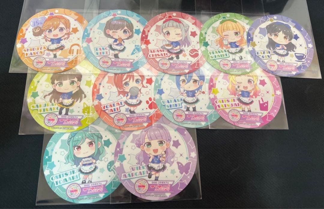ラブライブ GIGO コラボカフェ コースター Liella コンプセット - メルカリ