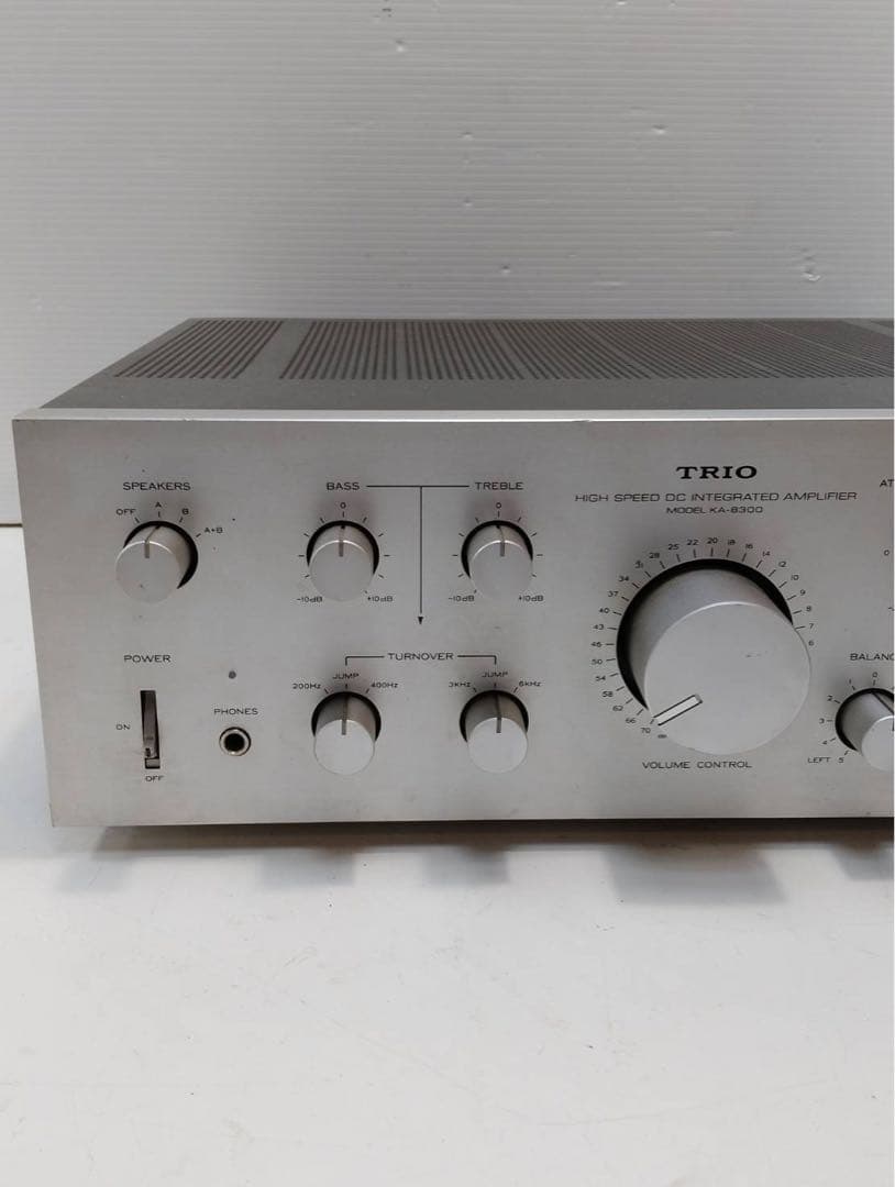 希少】TRIOトリオ KA-8300 プリメインアンプ ハイスピードDCアンプ