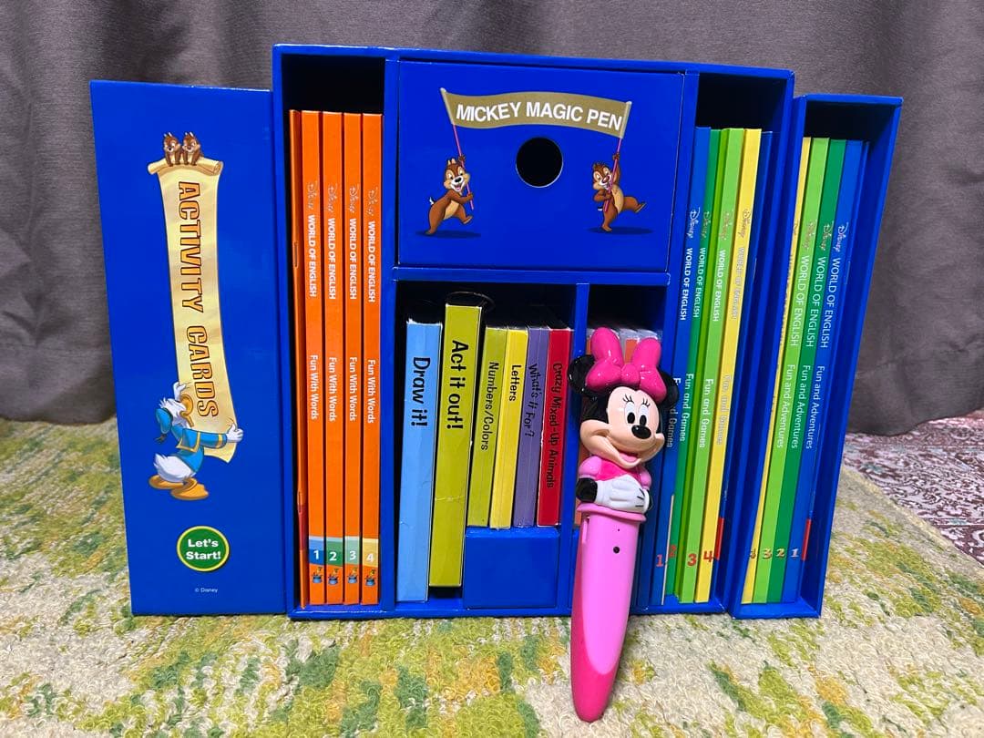 DWE マジックペン ディズニー 英語 ワールドファミリー アドベンチャー ミッキー・マジックペン・アドベンチャー・セット｜【公式