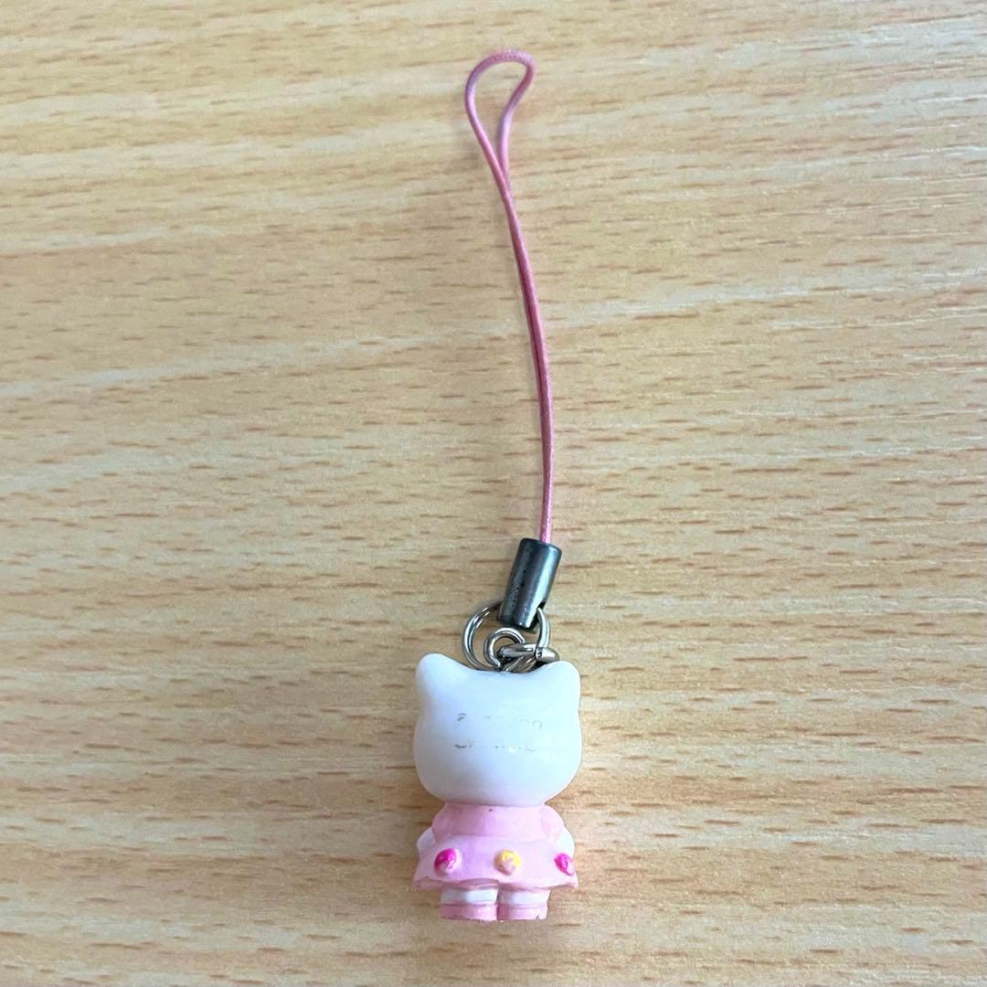 超激レア！】平成レトロ！ ハローキティ バラのドレス お花 ストラップ