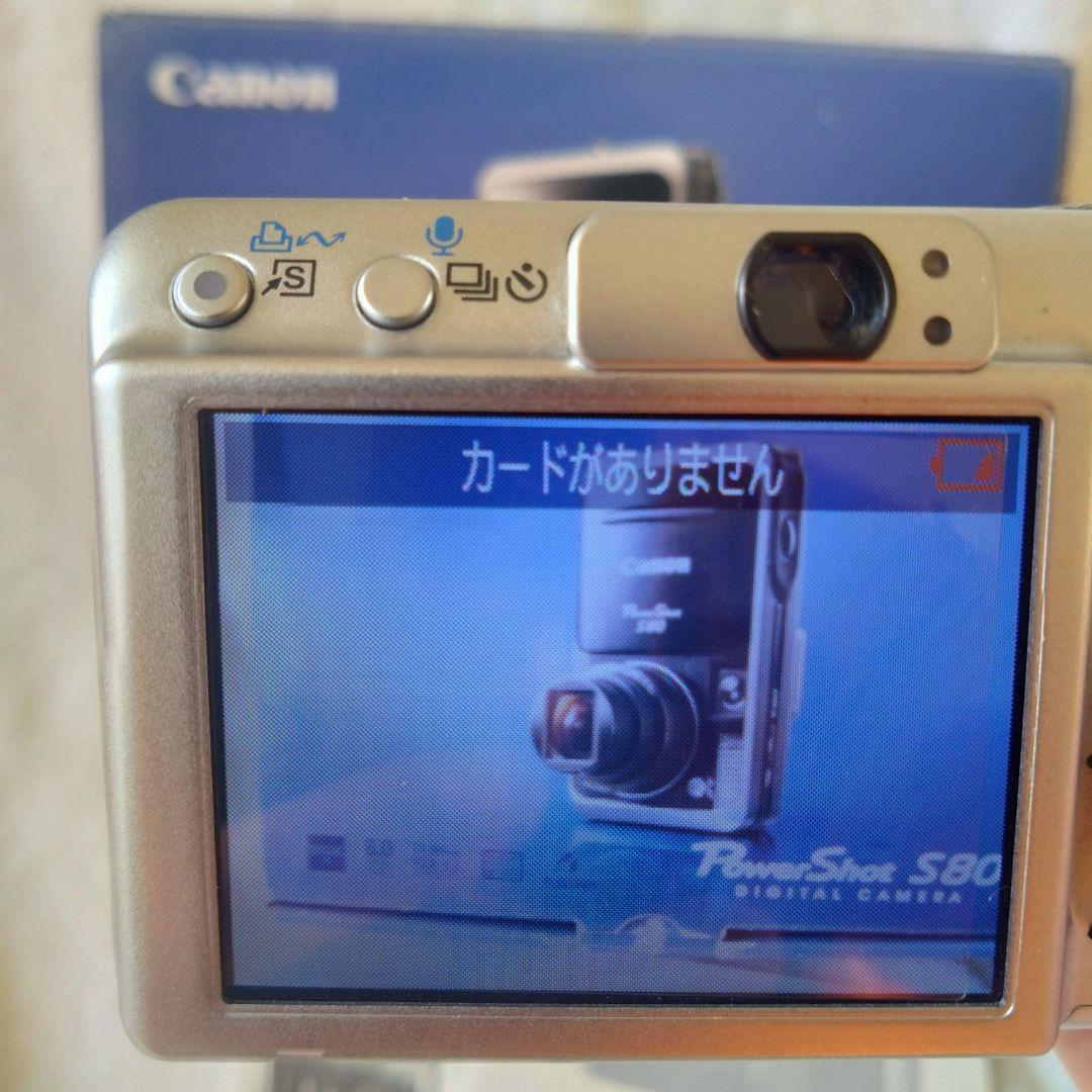 極美品 Canon PowerShot S80 キャノン CCDセンサー 動作品 - メルカリ