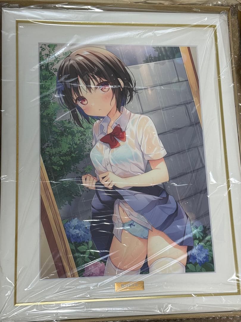 【新品】色谷あすか 優ちゃん 描き下ろしA3キャラファイングラフ 2点