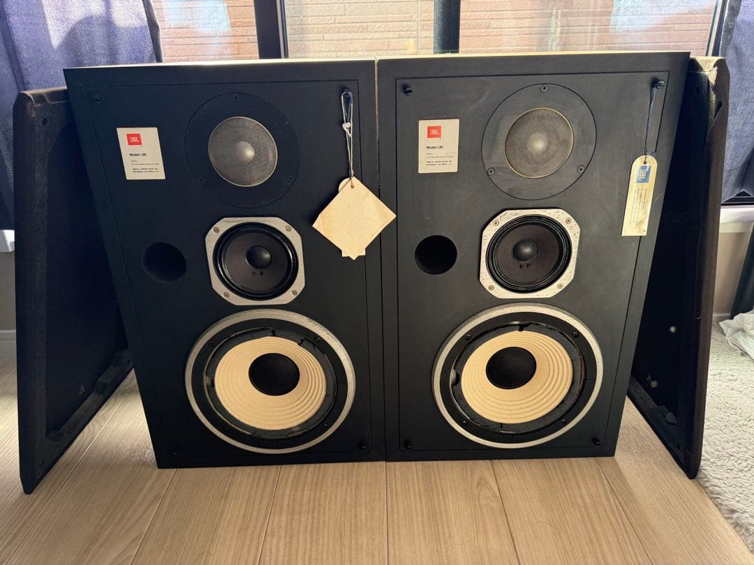 【現状品】JBL L86 スピーカー 3way ペア 音響機材 ジャンク ジャンクスピーカーをジャズに合う音作りにJBL J216を好みの音に!!/他
