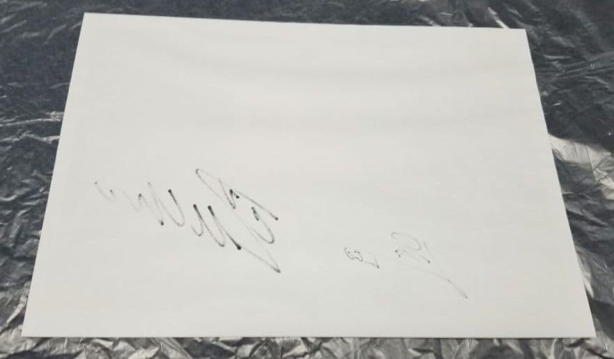 メッシ クリスティアーノ・ロナウド 直筆サイン 普通紙 - メルカリ