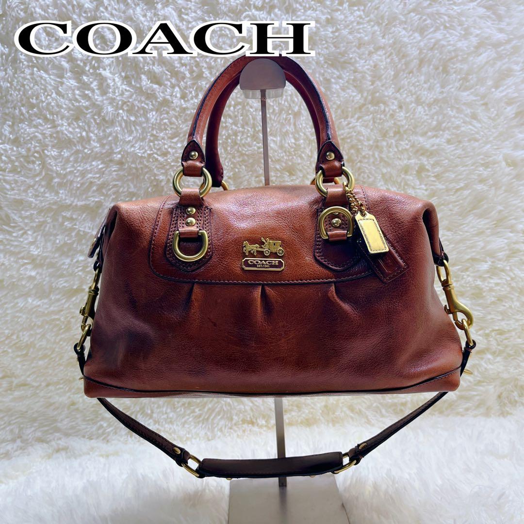 良品】COACH マディソン サブリナ 2way ショルダーバッグ 12937 - メルカリ