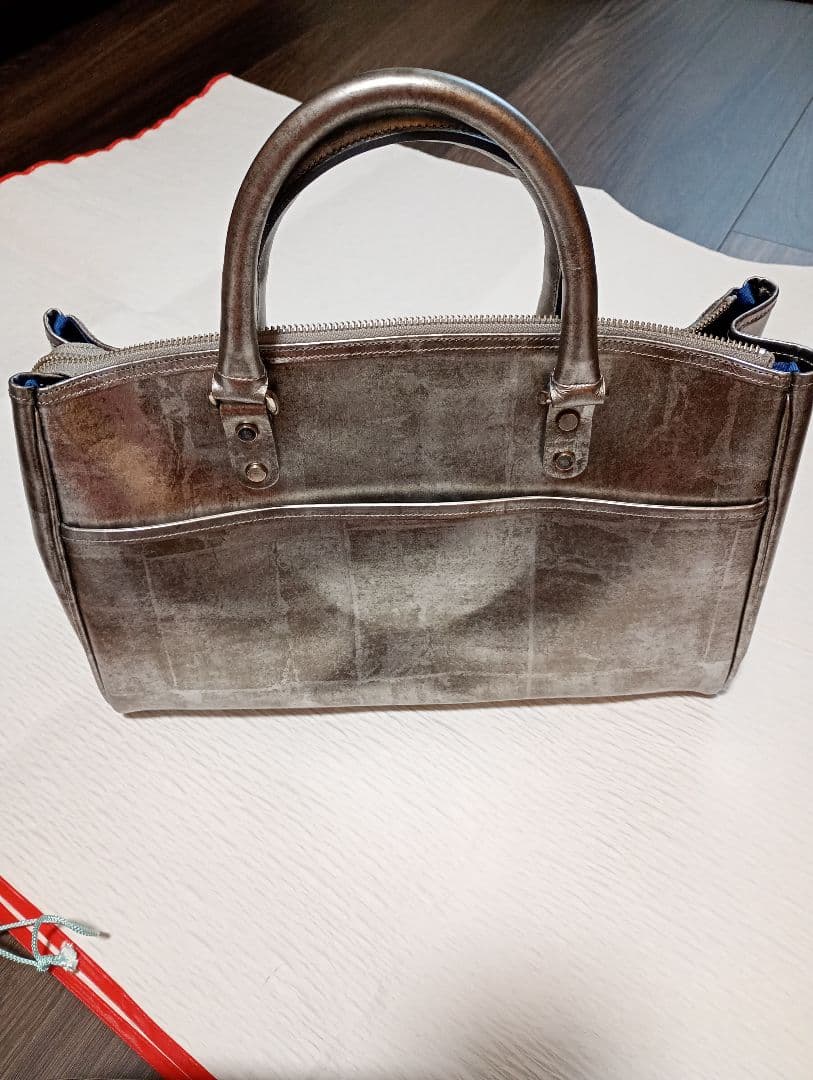 菱屋カレンブロッソバッグ/琳派シルバーシリーズ/いぶし銀 - メルカリ