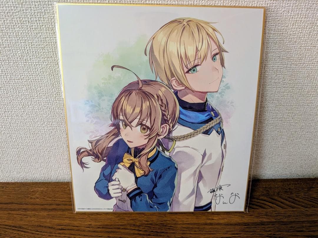 サイレント・ウィッチ 沈黙の魔女の隠しごと 記念色紙 - メルカリ