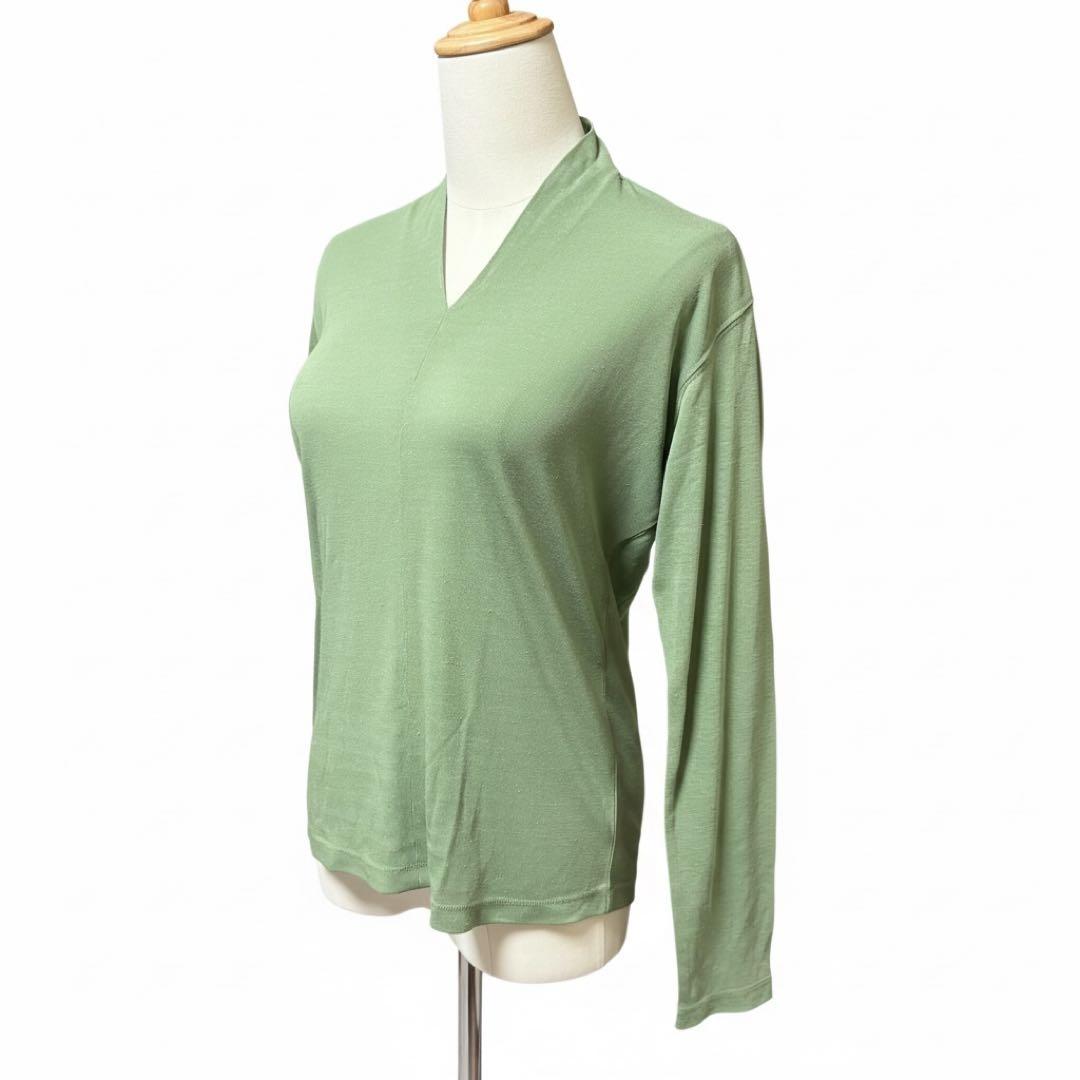 ヨーガンレール JURGEN LEHL シルク100% カットソー Vネック - メルカリ