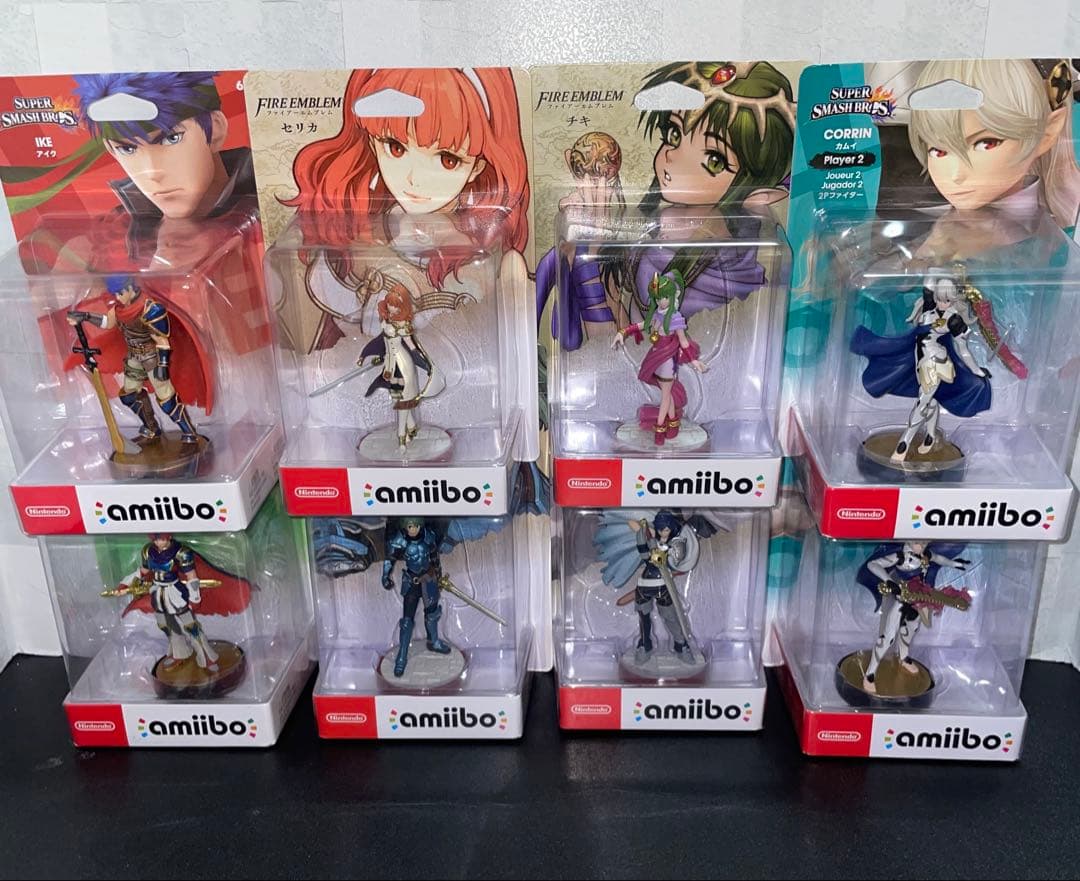 アミーボ ファイアーエムブレム スマブラ カムイ クロム セリカ アルム