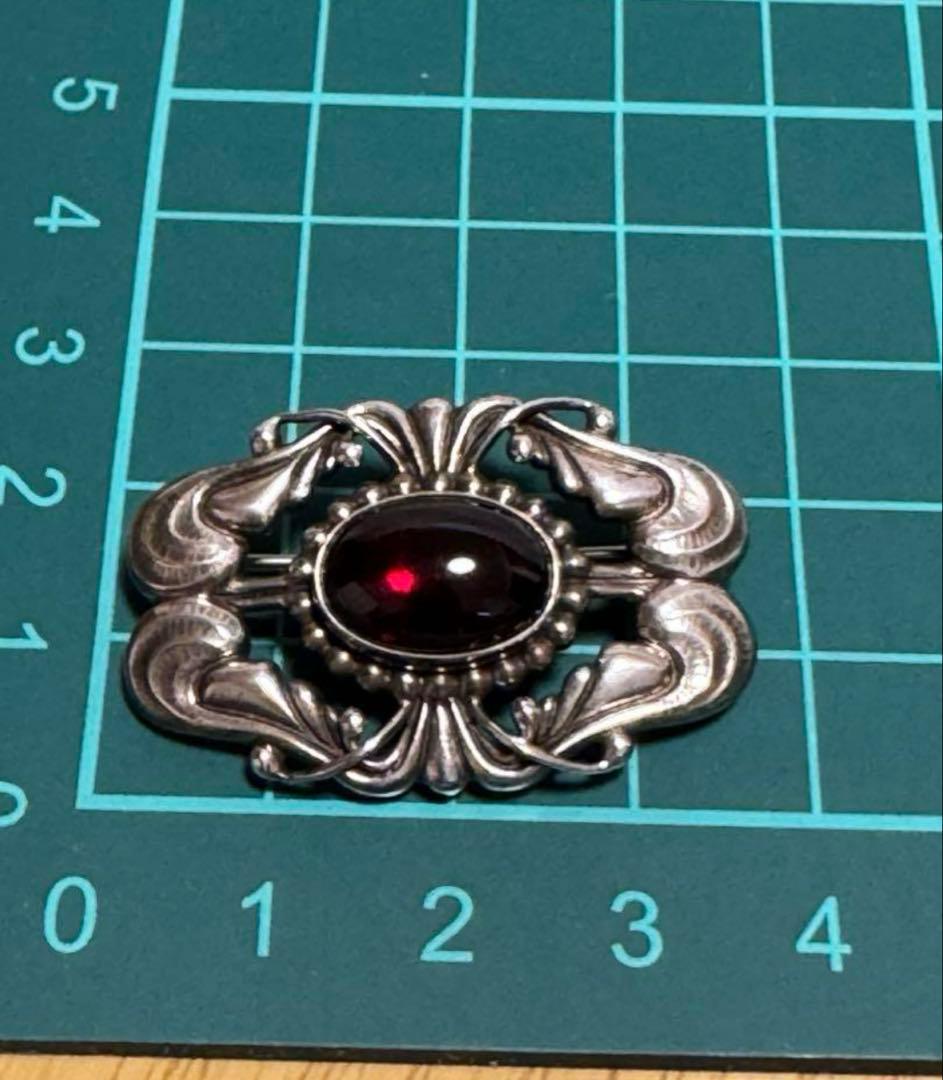 c*o様 北欧デンマーク ヴィンテージ ジョージジェンセン 深い赤色