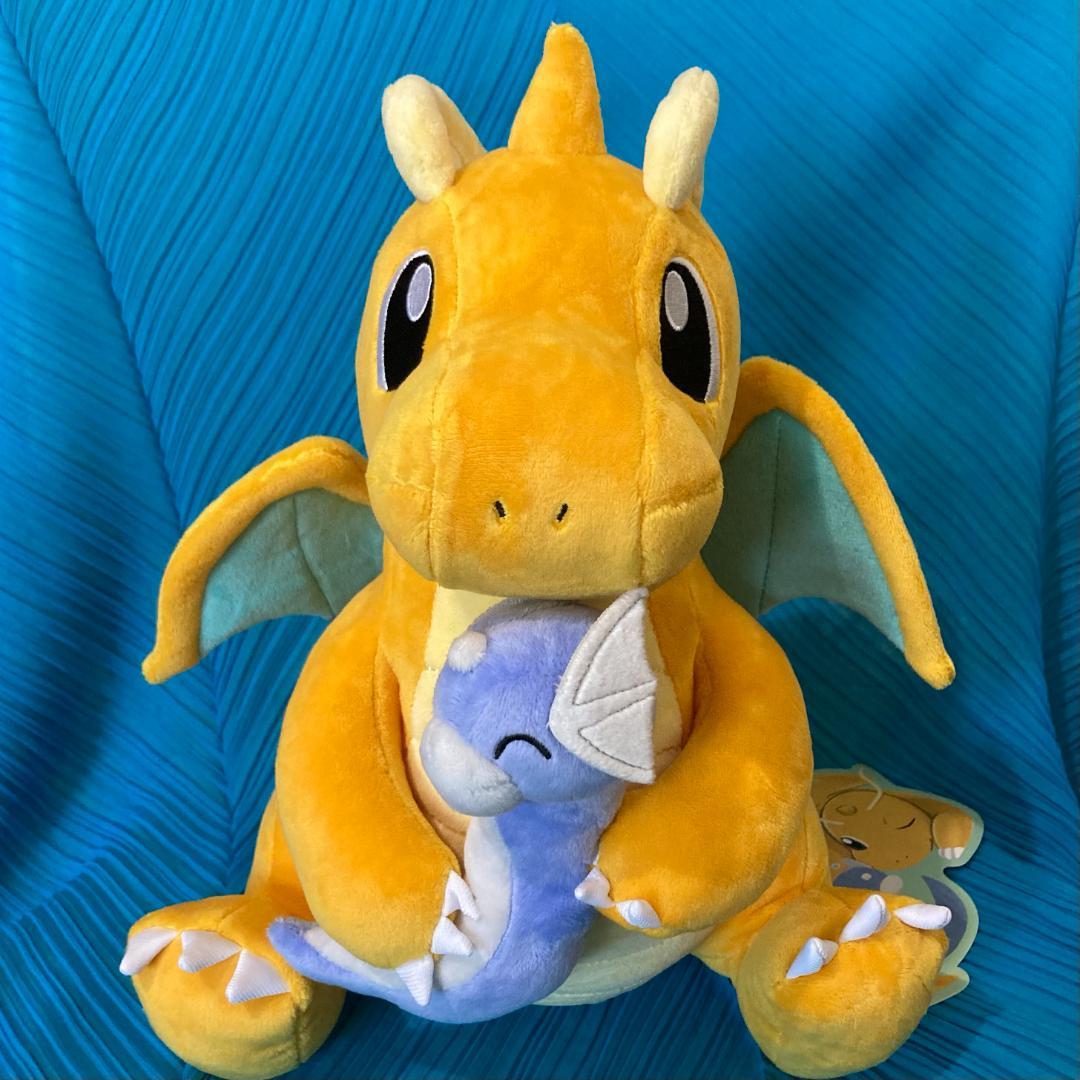 ミニリュウ＆カイリュー ポケモンセンター台北 だっこぬいぐるみ