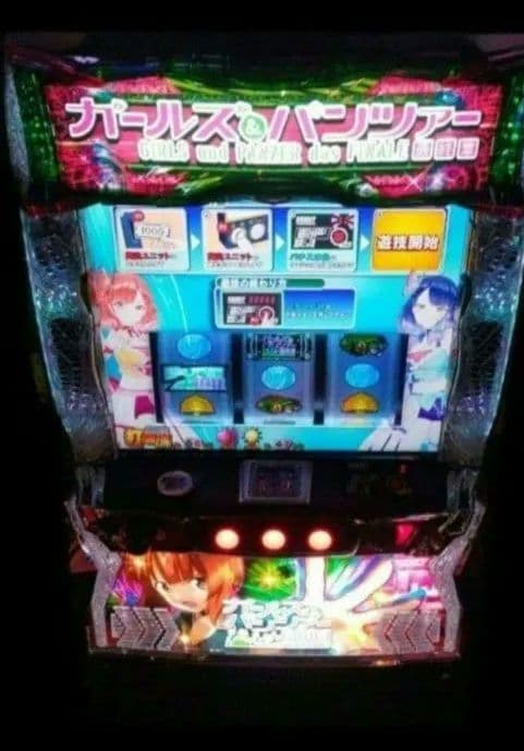 パチスロ実機 ガールズ&パンツァー 最終章 簡易スマスロユニット 専